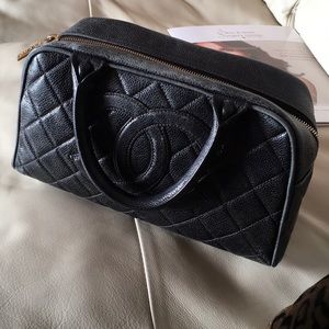 Authentic Chanel black “doctor’s bag”